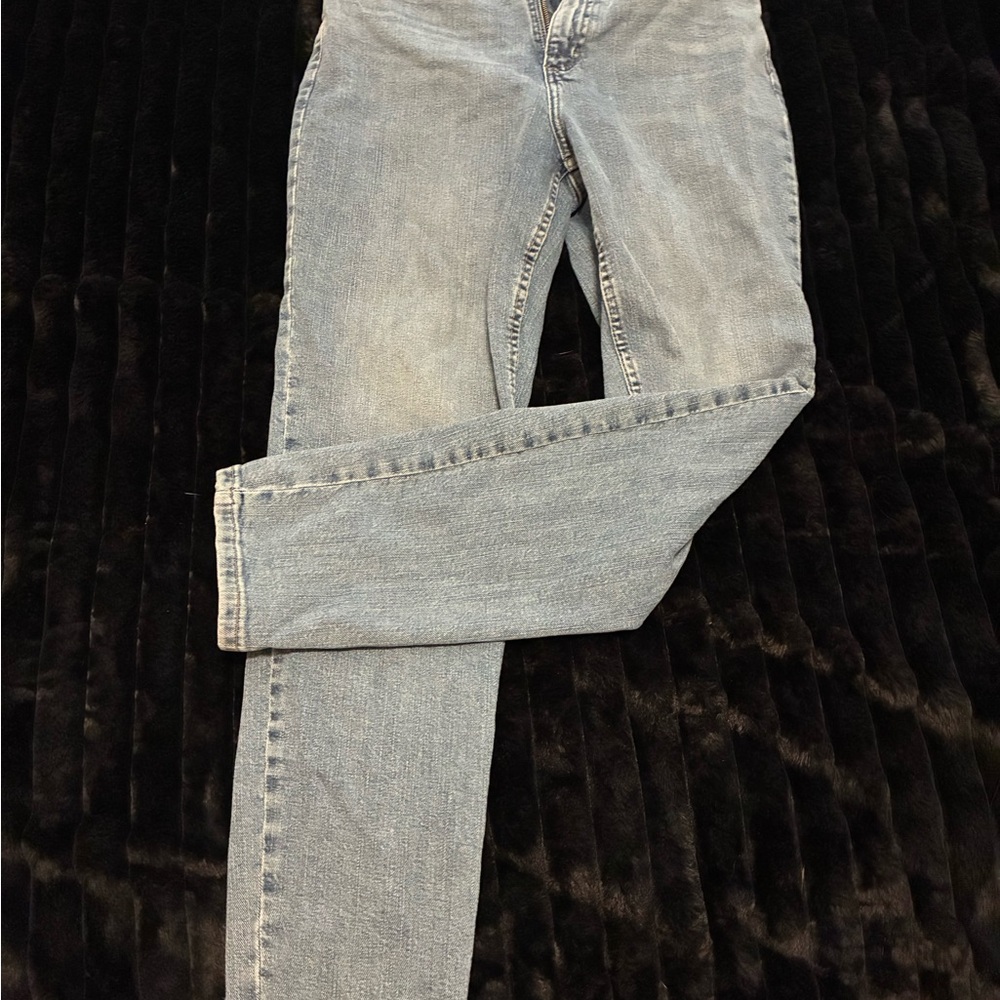 Lee Women's Straight Leg Pants - Light Blue